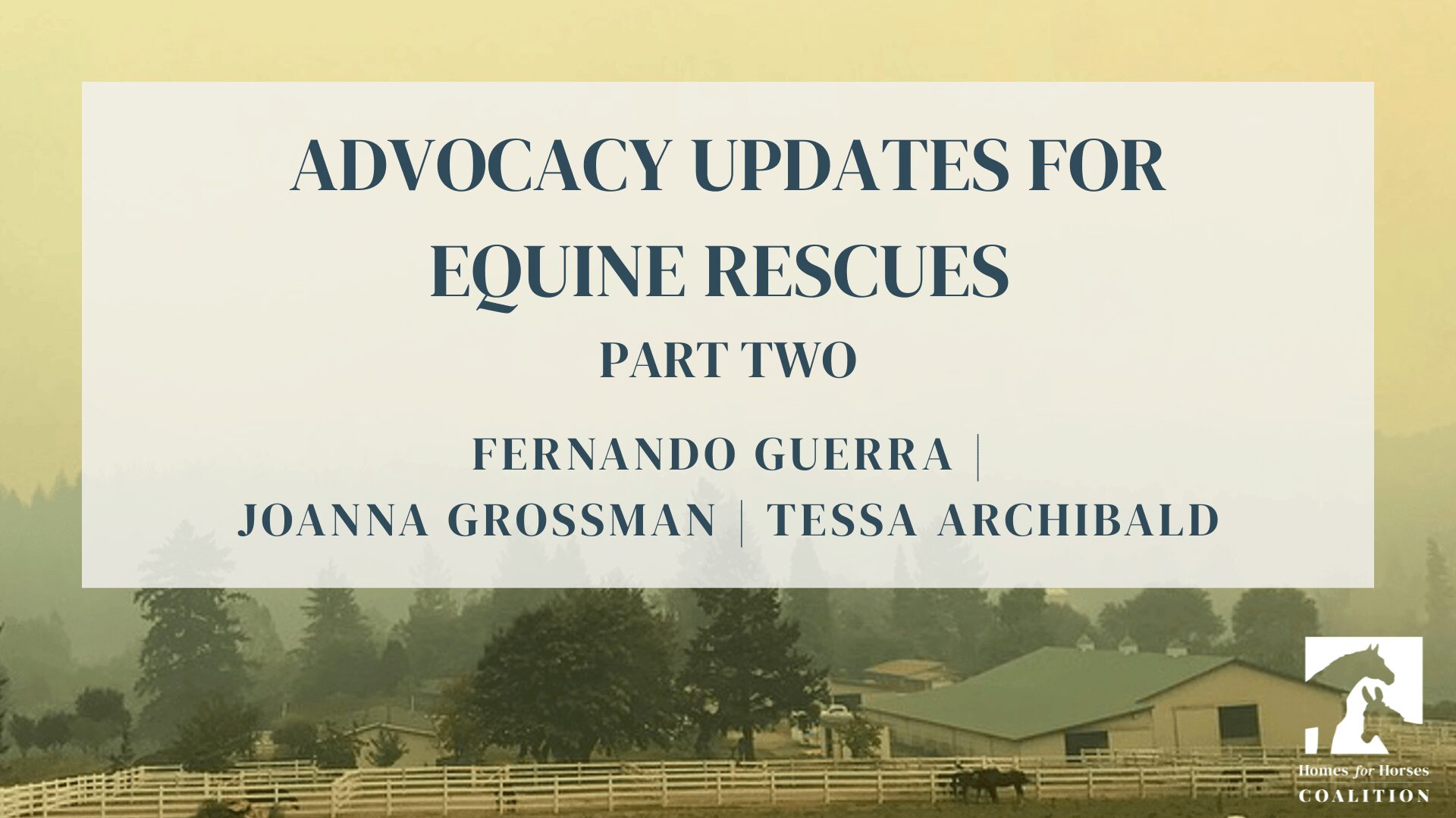 Advocacy Updates